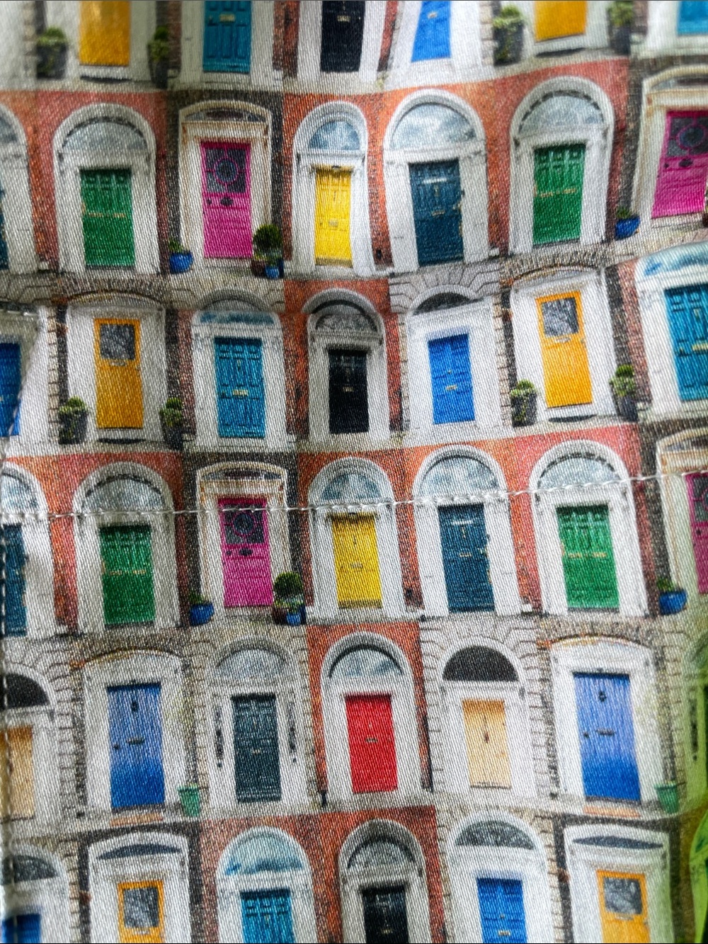 Robert Graham Short Sleeve Doorways Print Shirt - Picture 3 of 3